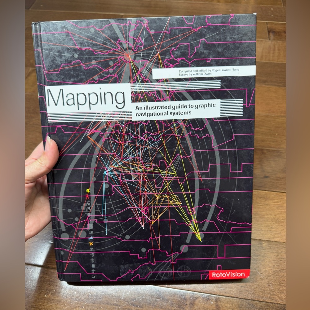 Mapping An Illustrated Guide to Graphic Navigational Systems Book Hardcover GOOD